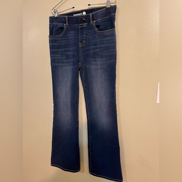 Beta-brand Women's Blue Bootcut Stretch Jeans MP - Picture 3 of 12